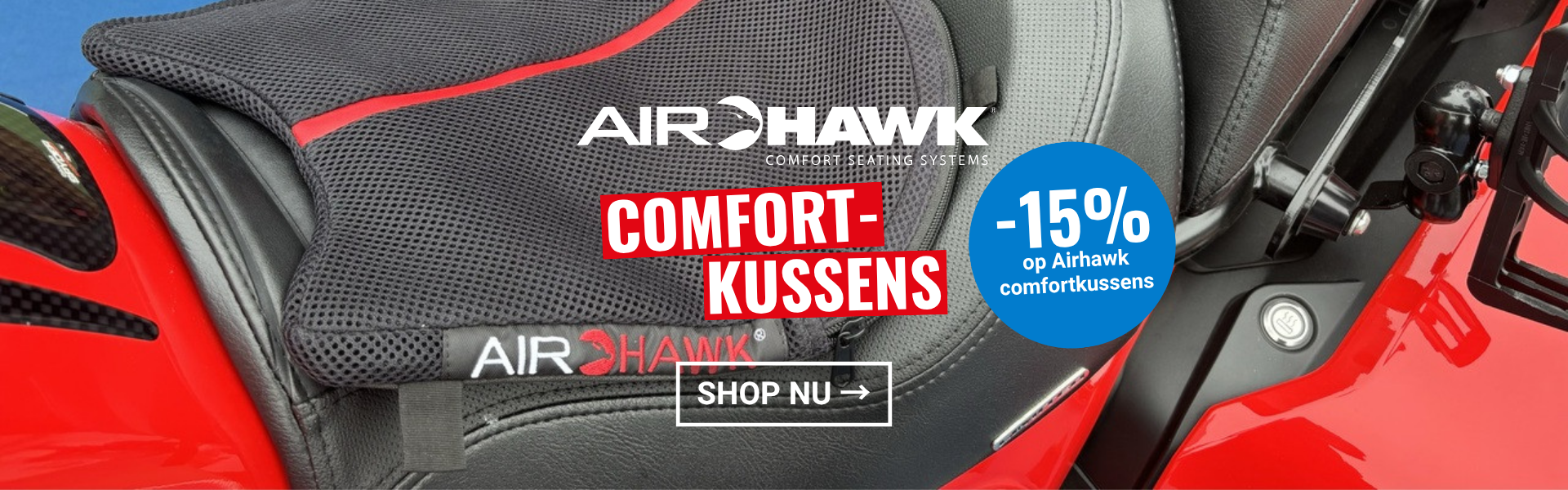 Airhawk kussens promo